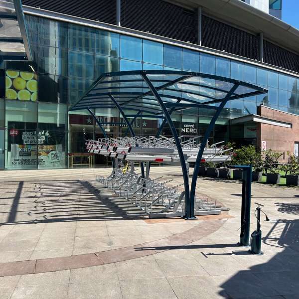 Manchester Piccadilly Station Takes Delivery of Extensive Falco Cycle Parking Infrastructure